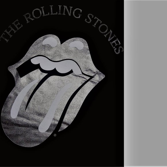 The Rolling Stones Silver Tongue Logo rock Official cotton T-Shirt XXL 2XL NWT - Picture 3 of 3